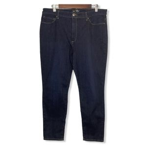 Lee Skinny Leg Jeans Size 18 Short